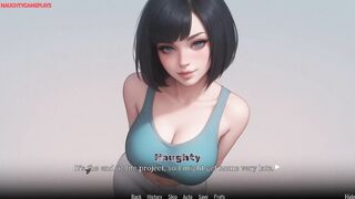 Stepsister Massages Her Tired Stepbro After Work - Obsessed Lucy Part 03 By VNGTrash