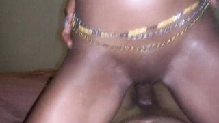 Hardcore black Teen Riding Hard BBC In Creamy wet Twat cowgirl POV