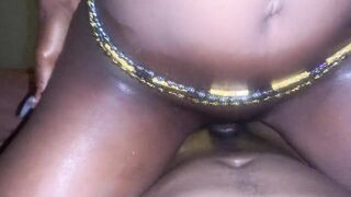 Hardcore black Teen Riding Hard BBC In Creamy wet Twat cowgirl POV