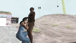 Gta San andreas hawt coffee mod - Cj goes out with Michelle and have sex in different poses