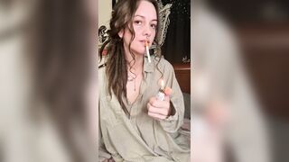 mom found your smokin' fetish and makes your dream come true
