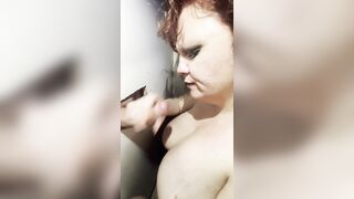 Gloryhole Blow job at Bna