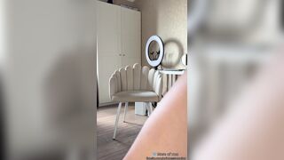 Red Lipstick Tease as Your Strict Mastix