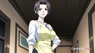 Glamorous CG mother I'd like to fuck’s Cunt Pounded Then Painted In Cum AI Generated