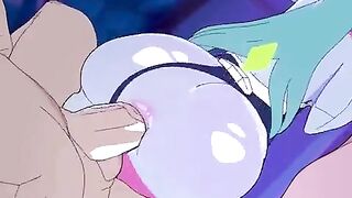 Animated anime