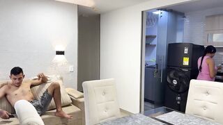 I let my stepbrother screw me hard 'cuz I didn't wanna do the housework.