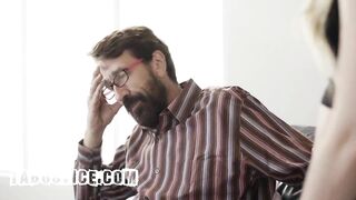 Stepdad Tempt Stepdaughter Into Banging Her - Riley Star