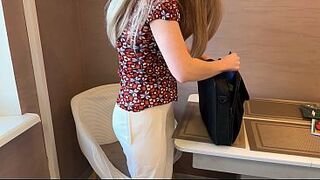 Banging a Teacher Instead of Class - Missionary - Doggy Style - Cowgirl - Creampie - Loud Groans - Large Butt - POV