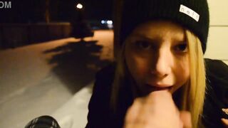 Putting on a Show for Neighbors Summer and Snow