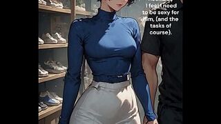 str8 homophic guy being turned into str8 female