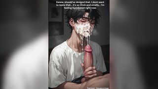 str8 homophic guy being turned into str8 female