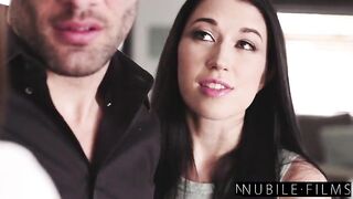 "Double Suck His Thick Wang" – Brunette hair Women Alex Coal Andi Rose