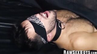 Raw homo sex with 2 ramrods who love to do it bareback here