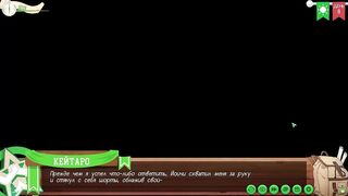 Scene 1 - Keitaro jerked off Yoichi large dick (russian voice)