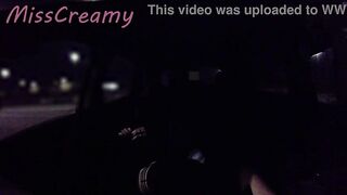 French Teacher Stepsister CAUGHT PUBLIC Night Banging in Nylons with Loud Squirting Climax - Full on RED