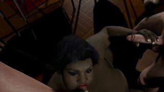 Thick big beautiful woman Samantha In A Double Penetration Three-some