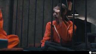 Bratty Golden-haired Pranked In Mixed Prison - Veronica Leal Time Stop Freeze Drilled