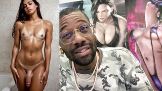 Bawdy Transgender Cums On Herself During the time that Spitting On Your Face, Large Breast Oriental Trans Cowgirl Cum Screwing, Pretty Tan Pre-Cumming Trans Cutie, Brunette hair Trans Cums Hard, AI Generated