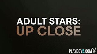 Darksome ebony pornstar Ana Foxxx discloses her constricted body with shaggy pussy