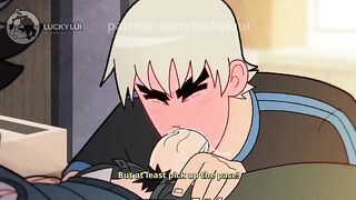 Str8 man bottoms for the 1st time (Wallace x Todd) [Scott Pilgrim - Homosexual]