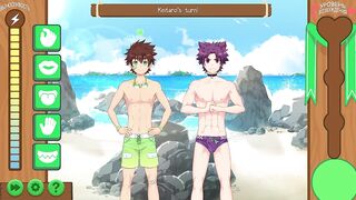 Scene two - Keitaro sucked Yoichi dong (Russian dub)