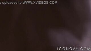 Homo male Hans Berlin in ardent interracial booty pounding