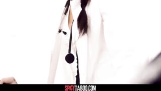 Fortunate Guy Examined By Nurse For Boner And Gets Tugjob Treatment