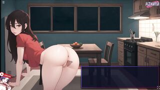 I SUCK MY PARTNER'S BUTT. AMATEUR SEX at HOME.