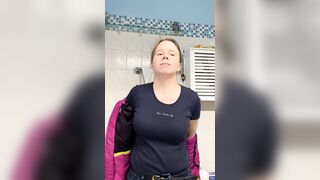 Woman with Large Breasts