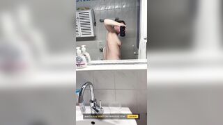 Woman with Large Breasts