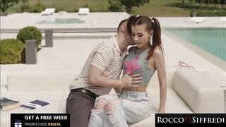 ROCCO SIFFREDI - Bratty Lascivious Student Seduces Giant Cocked Teacher