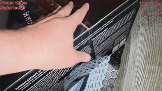 The realistic sex doll "Scarlett" by Tantaly is getting drilled whilst my dark hole is destroyed