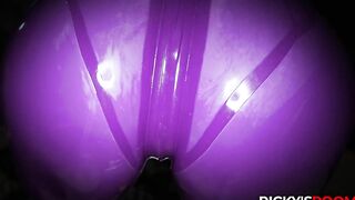 RICKYSROOM Liz Jordan and Anna Claire latex anal bang