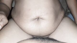Neighbor unty gave blow and goes eager an inadvertently cum inside
