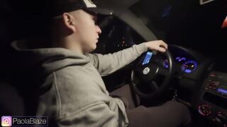 Odbieranie przyrodniej siostry z dworca skończyło się ostrym ruchaniem - POLSKIE PORNO