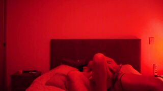 After office with my coworker - this babe rides me and groans a lot