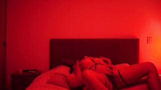 After office with my coworker - this babe rides me and groans a lot