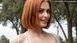 REDHEAD WITH LARGE BAZOOKAS!!