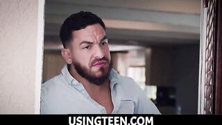 FreeUse Little Oriental Teen Step-Daughter Is A Bang Toy For Debt -