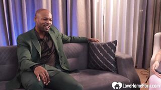 Blondie loves to take some BBC