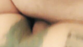 HOPELESS FLOOZY WITH PENIS AT THE BOTTOM OF HER BOOTY IS LEFT WITH HER BOOTY DESTROYED AND FULL OF CUM