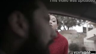 Beautiful skinny mother I'd like to fuck screws large shlong stalker to make him leave her alone