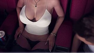 Sophia Shows off Her Twat to Dyl