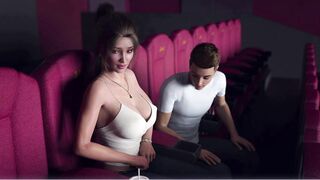 Sophia Shows off Her Twat to Dyl