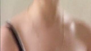 Amateur Chick From Germany Showing Her Large Titties on Casting