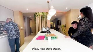 My raise is to bang my cuckold boss's Latin big beautiful woman mother I'd like to fuck wife with my large manager dick!