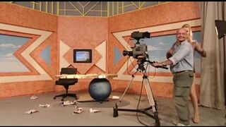 Golden-haired mother I'd like to fuck Deepthroats Latino Weenie and Gets double penetration on Kitchen Table