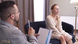 sex therapist bang his patient unfathomable and hard, real female climax bwc monster dick