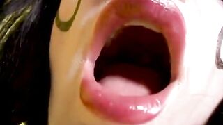 Brittany Andrews Outstanding Dragon Body Paint Smoke Tease!