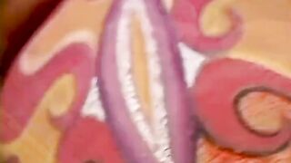 Brittany Andrews Outstanding Dragon Body Paint Smoke Tease!